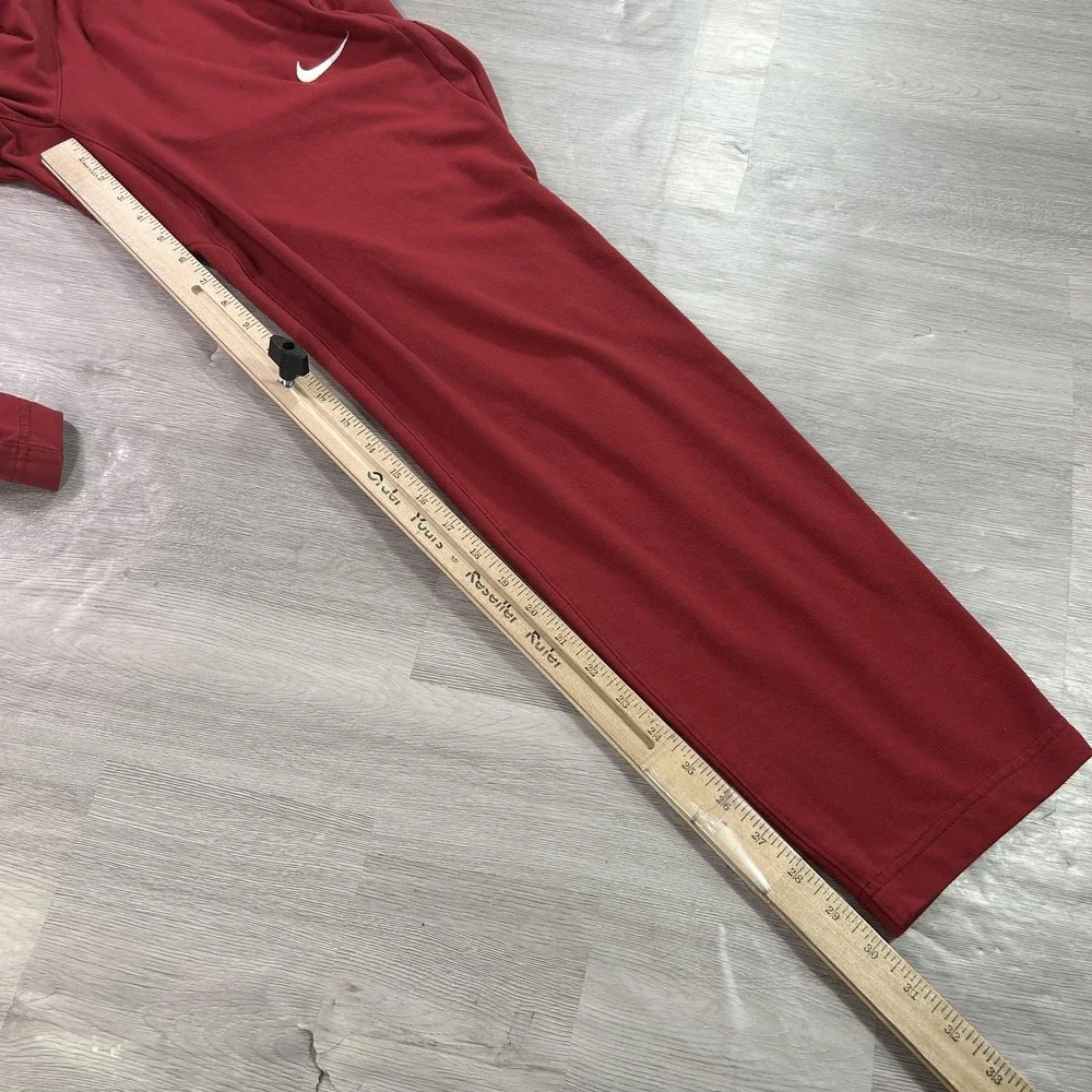 Arkansas‎ Razorbacks Track Pants Mens Large Red NCAA Football Nike Dri Fit